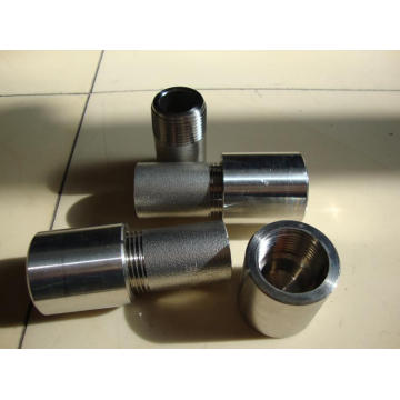 A182 raccord raccord fileté Half/Full inox 2 X 1"